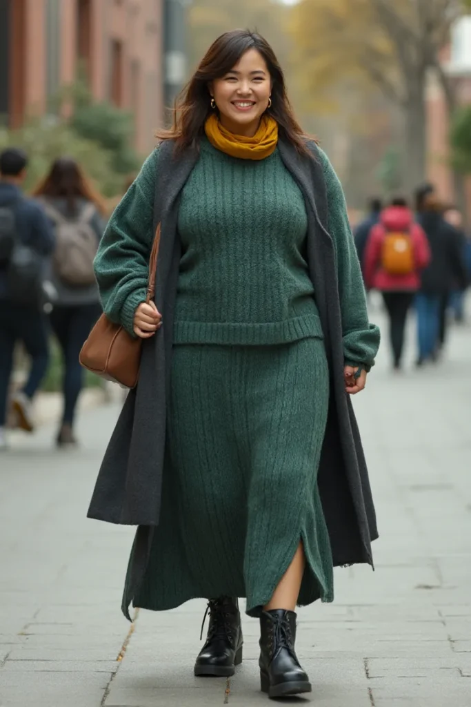plus size Deep Forest Layers