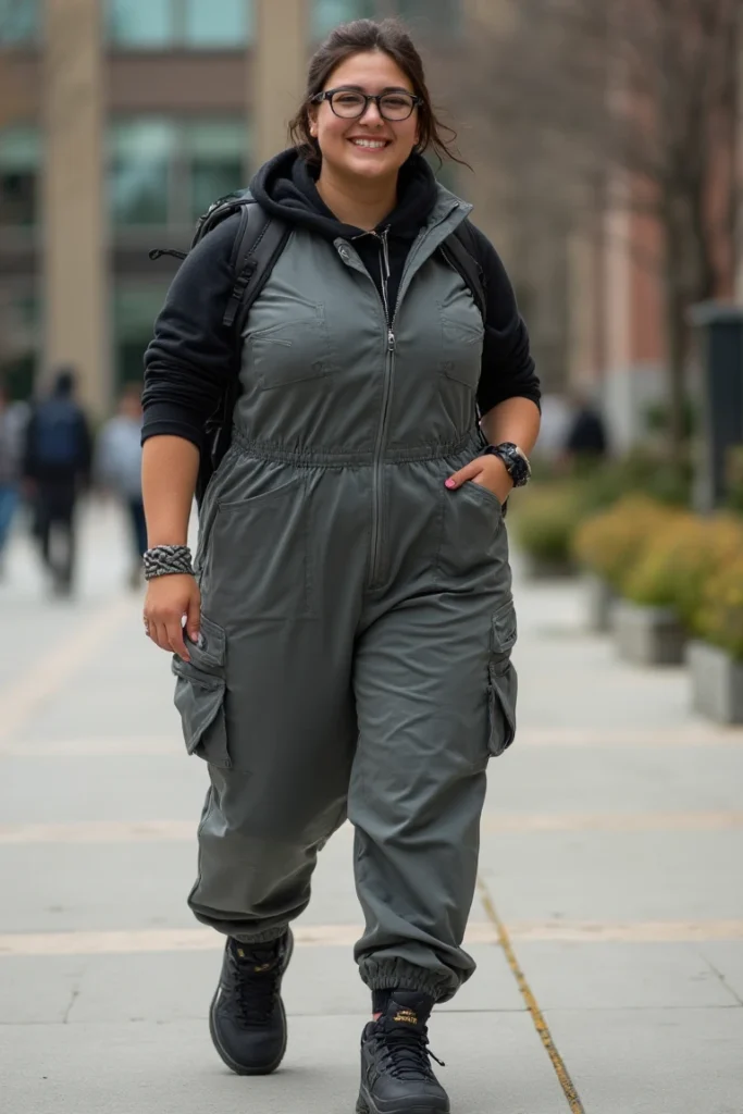 plus size Tech-Wear Triumph