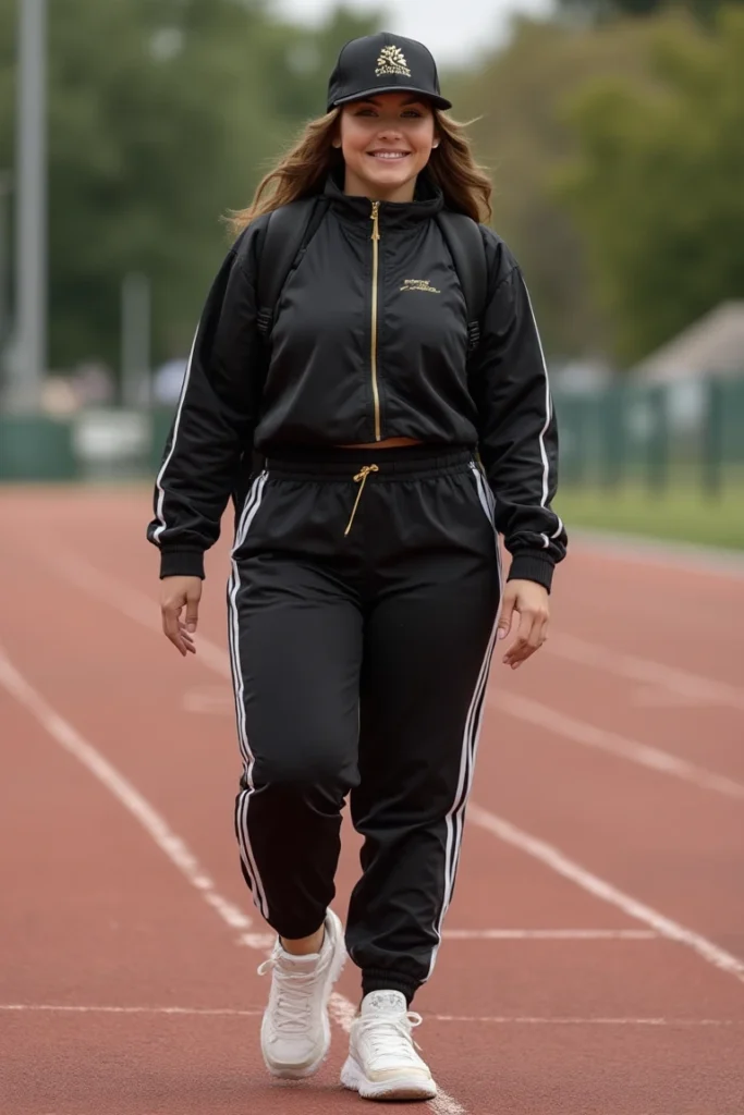 plus size Track Star Swagger