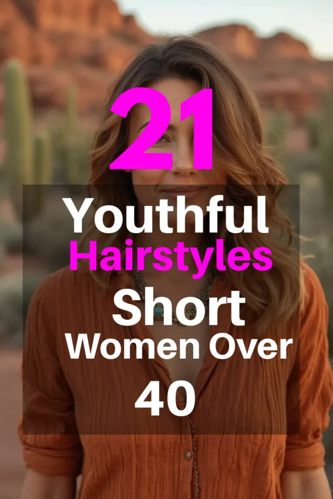 Youthful Short Hairstyles Women Over 40 Are Loving Right Now