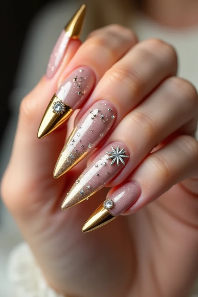 Golden Stiletto Starlight