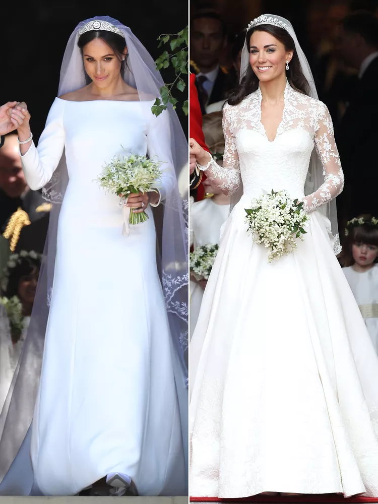 Their Royal Wedding Gowns